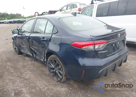 2025 Toyota Corolla Hybrid Se from USA, damaged, VIN JTDBDMHEXS3017426